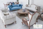 مبل چستر کلاسیک کینگ جورجیا خرید مبل باروس ۴۵۹۴ (2)
