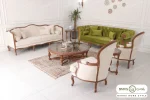 مبل کلاسیک راشل شاخدار روما پلاس چستر نیکا خرید مبل باروس (5)