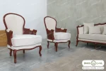 مبل کلاسیک مدل راشل پلاس و مبل تک نفره روما کد ۷ خرید مبل باروس ۴۹۴۹۳ (3)