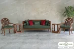 مبل کلاسیک و ترکیبی ۷ نفره کاجی روما و چپندر کینگ کد ۲ خرید مبل باروس ۵۹۵۹۳ (5)