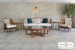 مبل کلاسیک چستر گندم نیکا پرنس خرید مبل باروس ۵۶۹۳ (3)