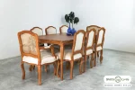 میز ناهار خوری ابزاری با صندلی فرانسوی باروس 44 (6)