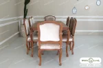 میز ناهار خوری ابزاری با صندلی فرانسوی خرید مبل باروس 49943 (5)