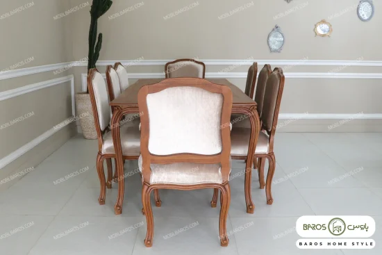 میز ناهار خوری ابزاری با صندلی فرانسوی خرید مبل باروس 49943 (5)