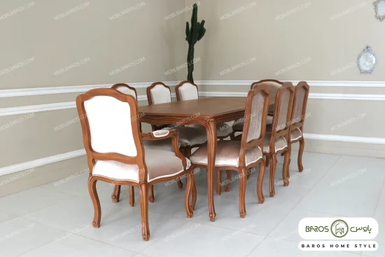 میز ناهار خوری ابزاری با صندلی فرانسوی خرید مبل باروس 49943 (6)