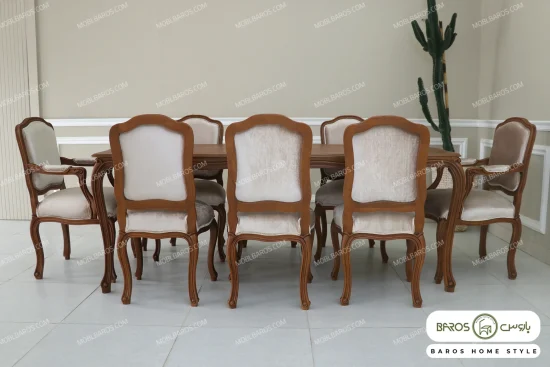 میز ناهار خوری ابزاری با صندلی فرانسوی خرید مبل باروس 49943 (7)