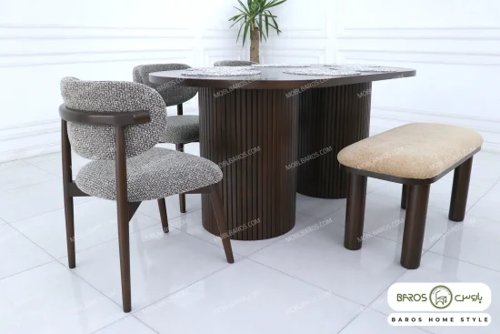 میز ناهار خوری مدرن و جذاب ژاکلین کد ۲ (2)