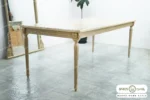 میز ناهار خوری چوبی کلاسیک کاجی آناشید (3)
