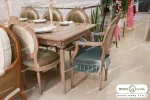 میز ناهار خوری کاجی خرید مبل باروس 49493 (2)