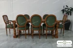 میز ناهارخوری راشل با صندلی فرانسوی کد۴ خرید مبل باروس ۵۹۴۹۳ (3)