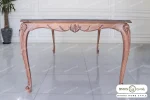 میز ناهارخوری کلاسیک منبتی رومینا با صندلی کینگ کد ۹ خرید مبل باروس (3)