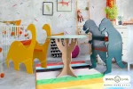 میز و صندلی کودک مدل دایناسوری خرید مبل باروس 49493 (3)