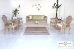 خرید مبل باروس ۵۹۵۹۴ ست مبلمان کلاسیک کینگ کاجی پرنس کد ۲ (2)