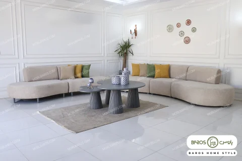 ست مبلمان راحتی جدید سوفیا کد ۳ خرید مبل باروس ۵۹۵۹۴۴ (10)