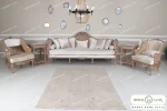 ست مبلمان کاجی مصری پرنس خرید مبل باروس ۵۹۵۹۳۲ (3)
