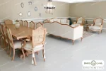 ست مبلمان کلاسیک گندم و تک نفره کویین خرید مبل باروس ۵۹۴۹۳ (7)