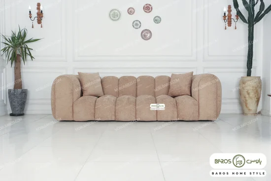 مبل راحتی ۵ نفره جدید ژاکلین کد 10 خرید مبل باروس 59593 (4)