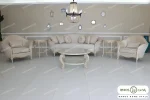 مبل سفید کلاسیک لورنزو کد ۱۵ خرید مبل باروس ۵۹۵۹۳ (10)