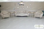 مبل سفید کلاسیک لورنزو کد ۱۵ خرید مبل باروس ۵۹۵۹۳ (9)