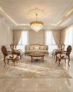 مبل شیک جدید کلاسیک کینگ کویین کد ۹ (1)