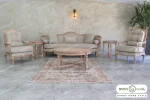 مبل نئو کلاسیک ۷ نفره جورجیا و کویین و فرانسوی کد ۶ خرید مبل باروس ۵۹۵۹۴ (5)