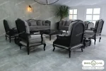 مبل نئوکلاسیک گندم روما و فرانسوی کد ۷ خرید مبل باروس ۵۹۴۹۳ (1)