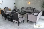 مبل نئوکلاسیک گندم روما و فرانسوی کد ۷ خرید مبل باروس ۵۹۴۹۳ (2)