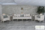 مبل کلاسیک سفید و جذاب بهار فرمانی خرید مبل باروس ۵۹۵۹۴ (1)