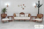 مبل کلاسیک مدرن کاجی مصری خرید مبل باروس 59593 (5)