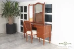 میز آرایش کاجی با صندلی مایا خرید مبل باروس ۵۹۲۳ (2)
