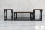 میز جلو مبلی و عسلی گندم خرید مبل باروس 595943 (1)
