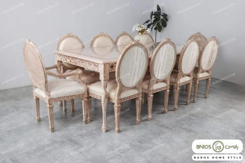میز ناهار خوری ساوین کد ۲ خرید مبل باروس ۵۹۴۹۳ (1)