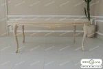 میز ناهار خوری سفید چوبی لورنزو کد ۱۱ خرید مبل باروس ۴۹۵۹۳ (1)