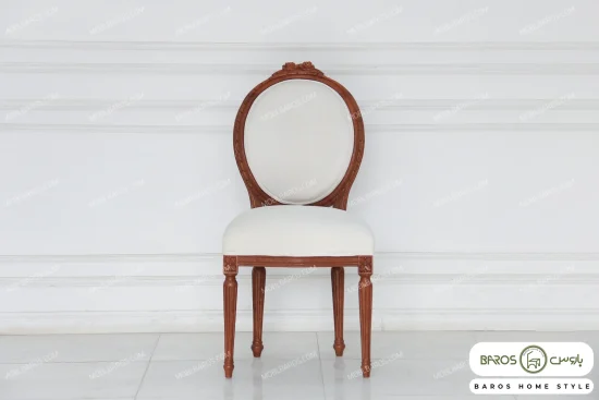 میز ناهار خوری چوبی کلاسیک کاجی کد 19 خرید مبل باروس 59593 (8)
