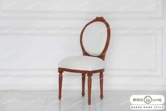 میز ناهار خوری چوبی کلاسیک کاجی کد 19 خرید مبل باروس 59593 (9)
