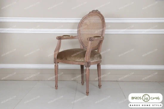 میز ناهار خوری چوبی کلاسیک کاجی کد ۲۰ خرید مبل باروس ۵۹۴۹۳ (2)
