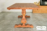 میز ناهارخوری کلاسیک جدید دکورا و صندلی راشل پایه سم آهویی کد ۲ باروس 55 (1)