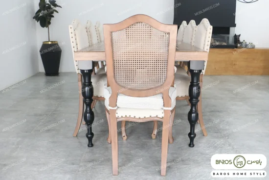 میز ناهارخوری کلاسیک جدید گندم خرید مبل باروس 595933 (3)