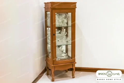 مینی بوفه و ویترین چوبی کلاسیک الهه صاحبقران توبیدی باروس