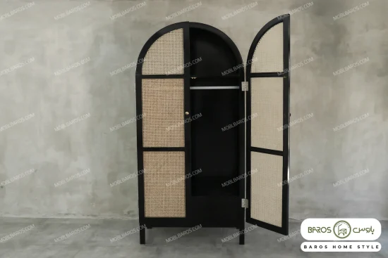 کمد چوبی حصیری فاطمه حسینی خرید مبل باروس 598539 (5)