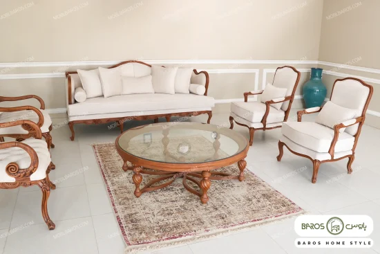 ست مبلمان کینگ و فرانسوی خرید مبل باروس 59 (2)