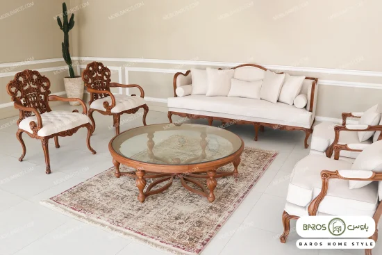ست مبلمان کینگ و فرانسوی خرید مبل باروس 59 (3)