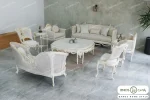 مبل جدید و کلاسیک ۹ نفره حصیری نازنین کد ۲ خرید باروس 89 (1)
