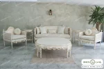 مبل جدید و کلاسیک ۹ نفره حصیری نازنین کد ۲ خرید باروس 89 (4)