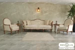 مبل نئوکلاسیک مدل جورجیا روما کویین صدرا خرید از کارخانه باروس (4)