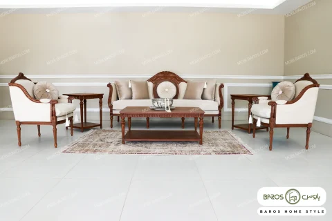 مبل نیم ست ۵ نفره مصری کد ۲ خرید باروس 5 (6)
