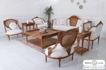 مبل کلاسیک مدرن کاجی مصری کد ۳ خرید مبل باروس 789 (13)