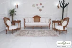 مبل کلاسیک مدرن کاجی مصری کد ۳ خرید مبل باروس 789 (17)