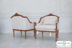مبل کلاسیک مدرن کاجی مصری کد ۳ خرید مبل باروس 789 (25)