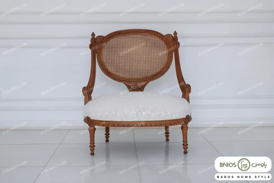 مبل کلاسیک مدرن کاجی مصری کد ۳ خرید مبل باروس 789 (27)